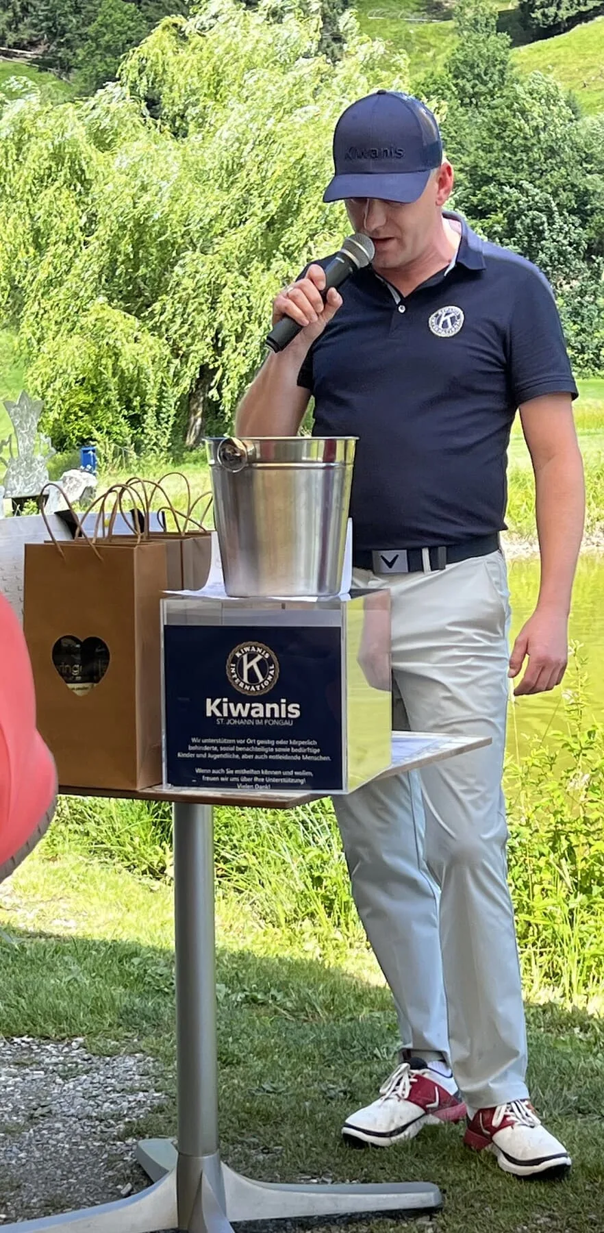 RocketReal beim Charity Golfturnier des KIWANIS-Club St. Johann im Pongau